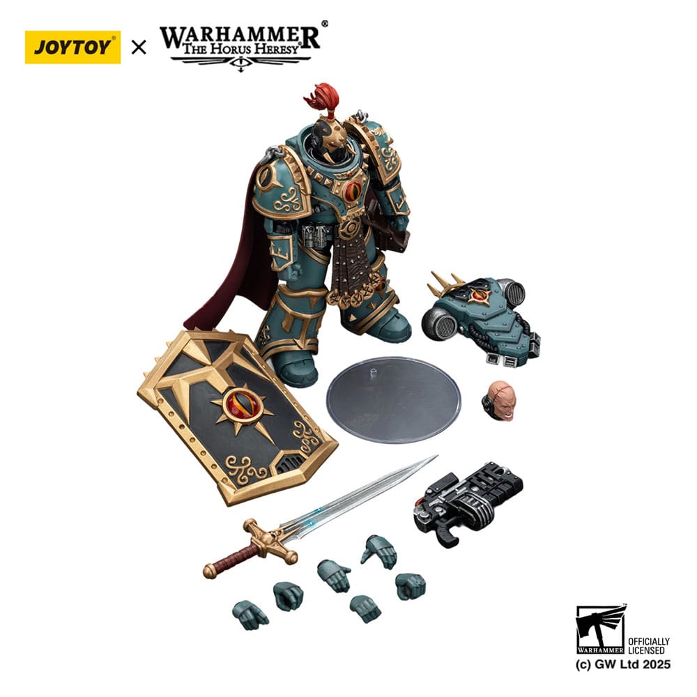 Warhammer The Horus Heresy Actionfigur Sons of Horus Little Horus Aximand Captain of the 5th Company 20 cm Image 12