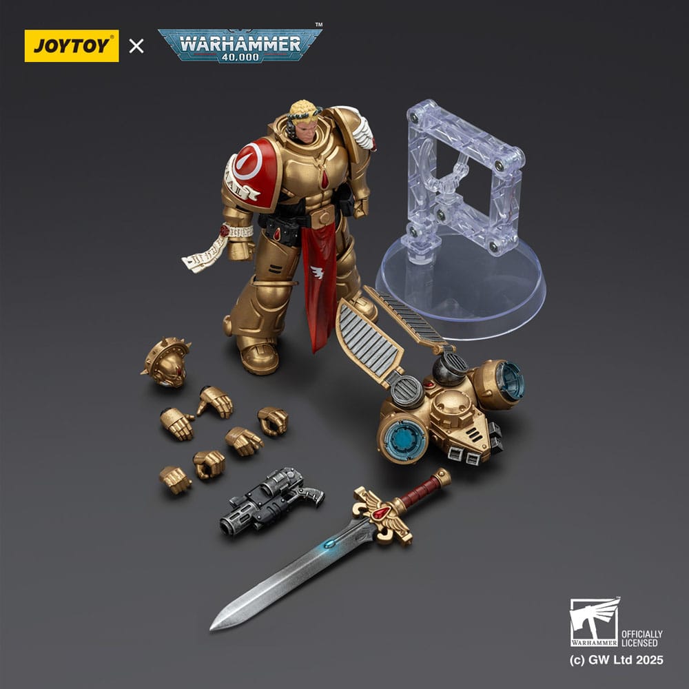 Warhammer 40,000: Combat Patrol Blood Angels Actionfigur Sanguinary Guard 1 with Inferno Pistol and Encarmine Blade 20 cm Image 7