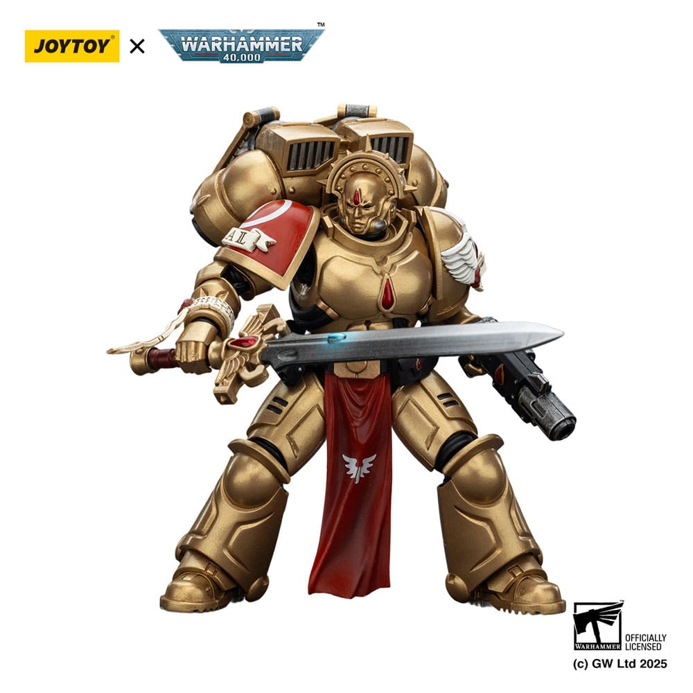Warhammer 40,000: Combat Patrol Blood Angels Actionfigur Sanguinary Guard 1 with Inferno Pistol and Encarmine Blade 20 cm Image 10
