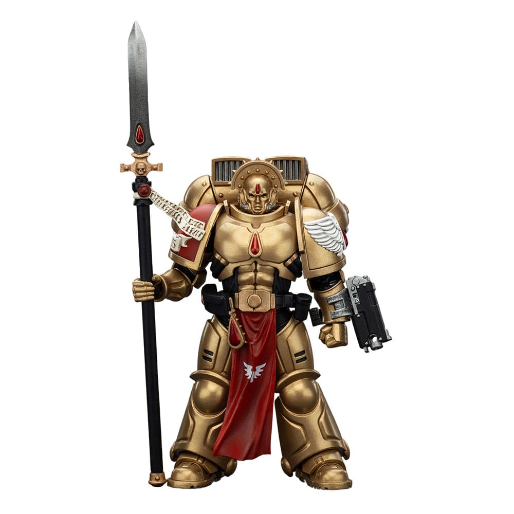 Warhammer 40,000: Combat Patrol Blood Angels Actionfigur Sanguinary Guard 2 with Angelus Boltgun and Encarmine Spear 20 cm Image 1