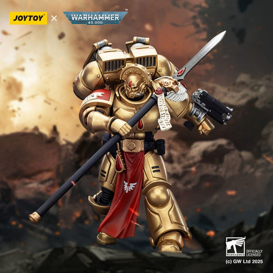 Warhammer 40,000: Combat Patrol Blood Angels Actionfigur Sanguinary Guard 2 with Angelus Boltgun and Encarmine Spear 20 cm Image 2