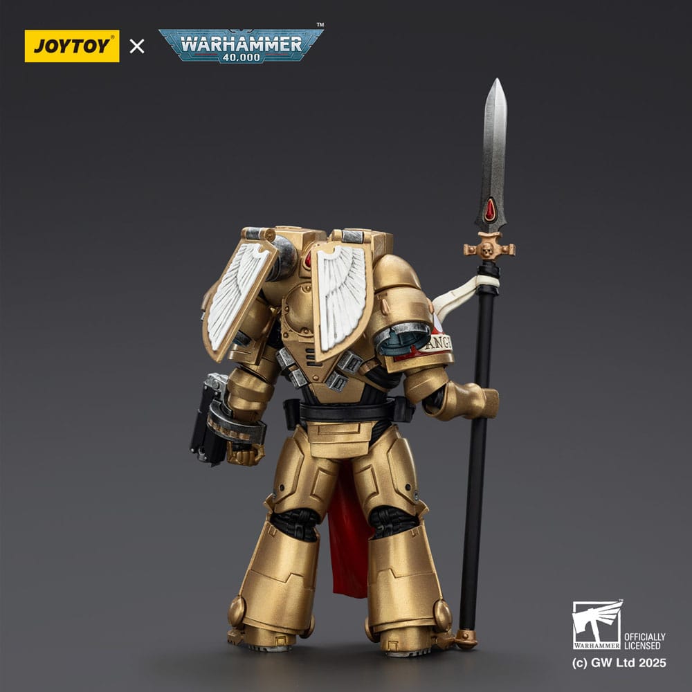 Warhammer 40,000: Combat Patrol Blood Angels Actionfigur Sanguinary Guard 2 with Angelus Boltgun and Encarmine Spear 20 cm Image 4