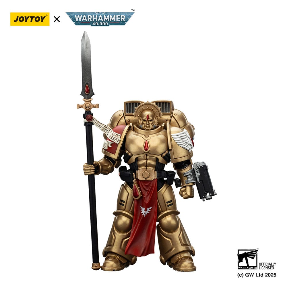 Warhammer 40,000: Combat Patrol Blood Angels Actionfigur Sanguinary Guard 2 with Angelus Boltgun and Encarmine Spear 20 cm Image 8