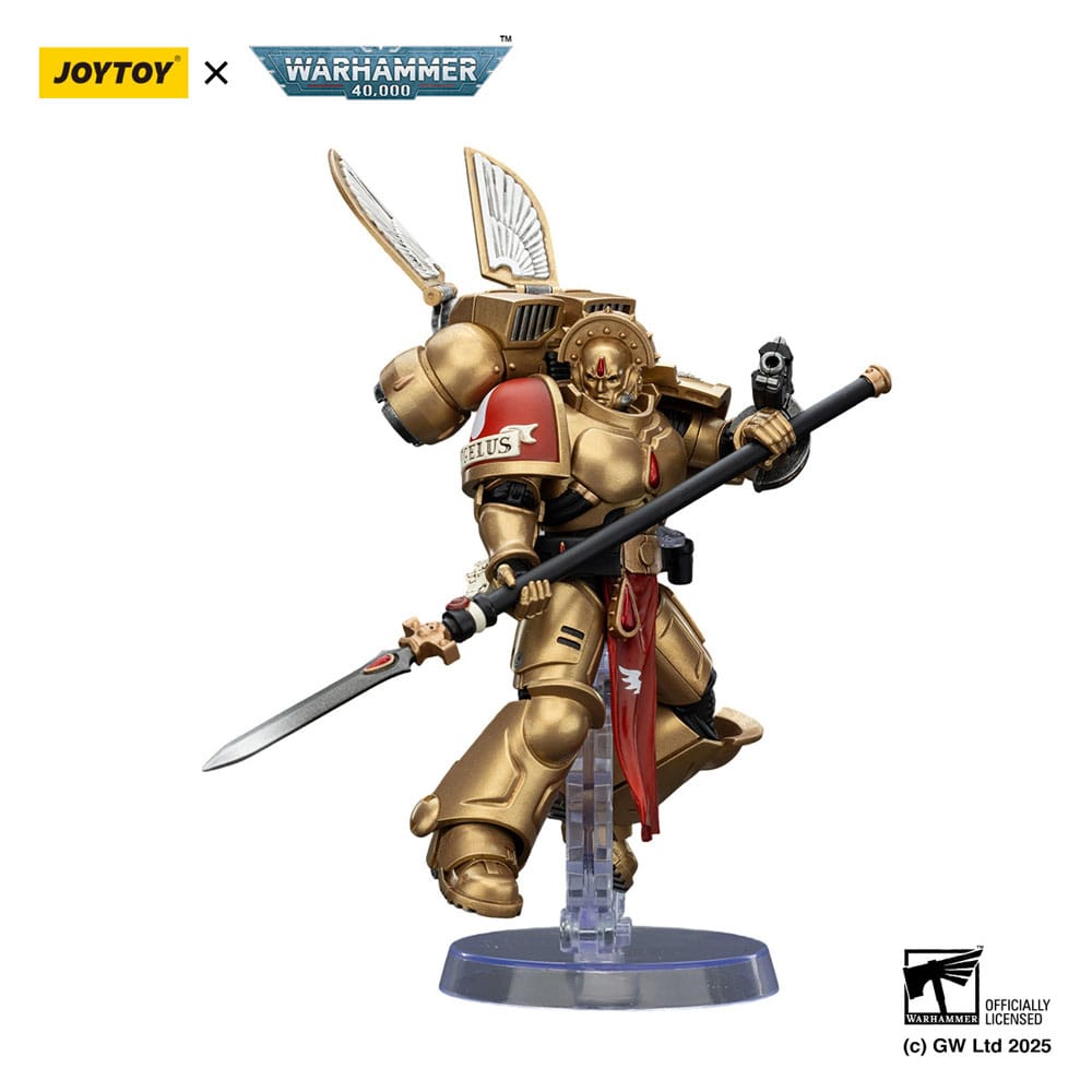 Warhammer 40,000: Combat Patrol Blood Angels Actionfigur Sanguinary Guard 2 with Angelus Boltgun and Encarmine Spear 20 cm Image 11