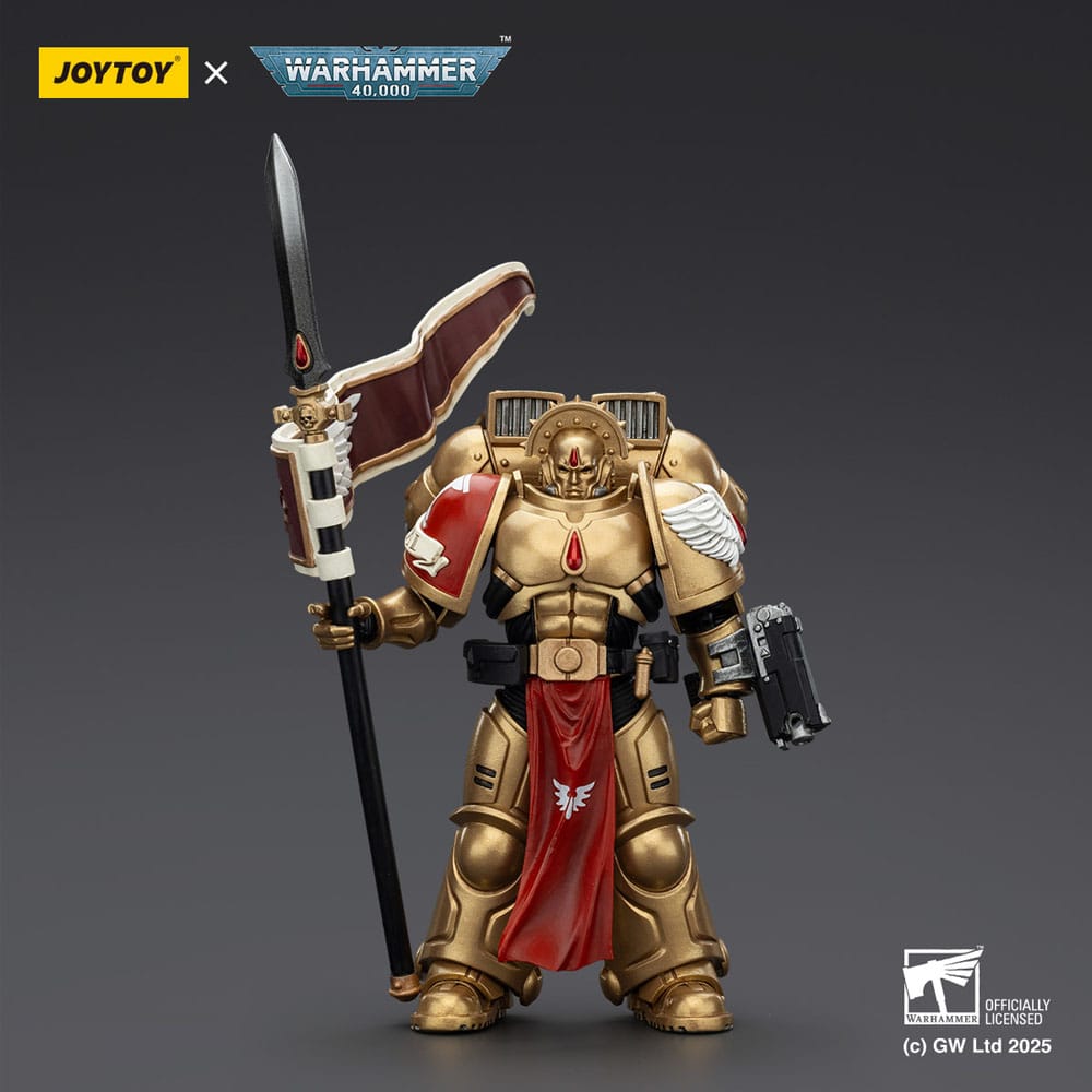 Warhammer 40,000: Combat Patrol Blood Angels Actionfigur Sanguinary Guard 3 with Angelus Boltgun and Encarmine Spear 20 cm Image 3