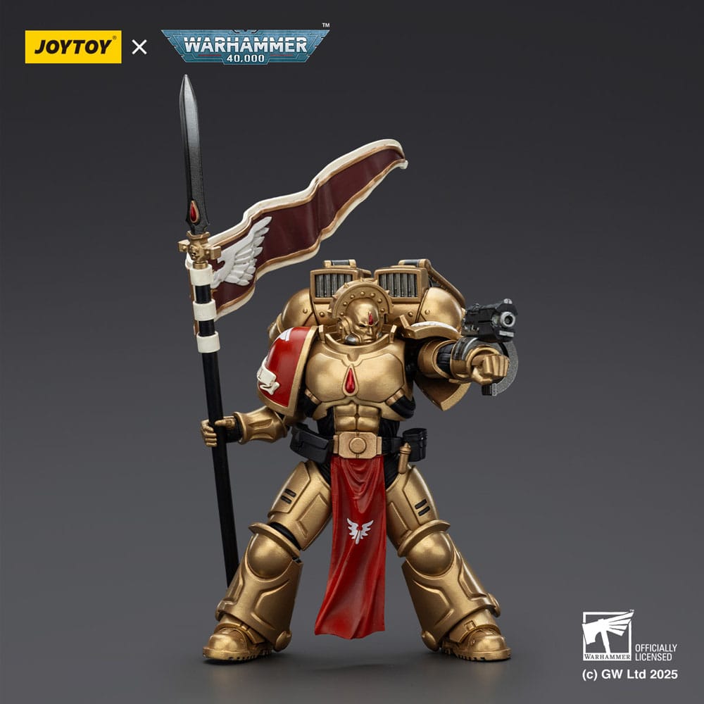 Warhammer 40,000: Combat Patrol Blood Angels Actionfigur Sanguinary Guard 3 with Angelus Boltgun and Encarmine Spear 20 cm Image 5