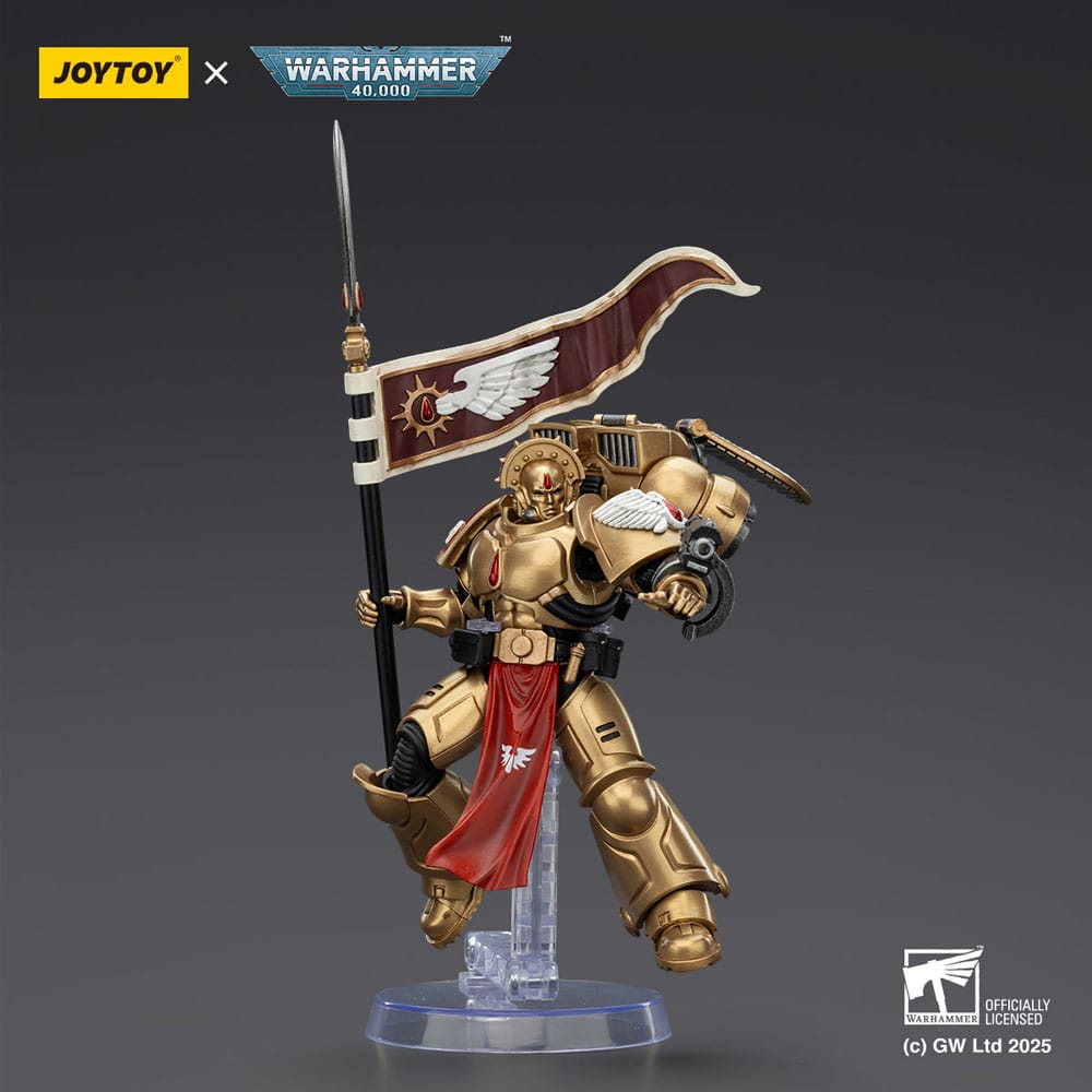 Warhammer 40,000: Combat Patrol Blood Angels Actionfigur Sanguinary Guard 3 with Angelus Boltgun and Encarmine Spear 20 cm Image 6