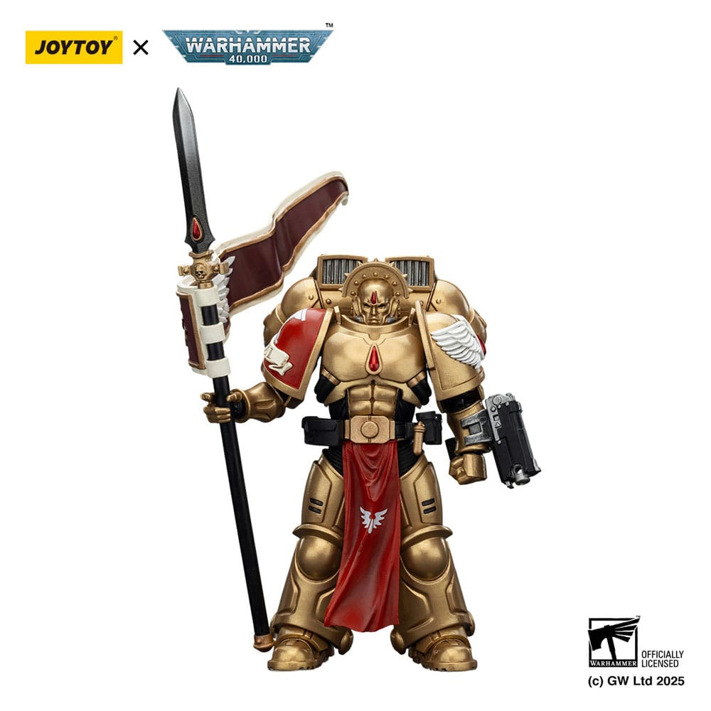 Warhammer 40,000: Combat Patrol Blood Angels Actionfigur Sanguinary Guard 3 with Angelus Boltgun and Encarmine Spear 20 cm Image 8
