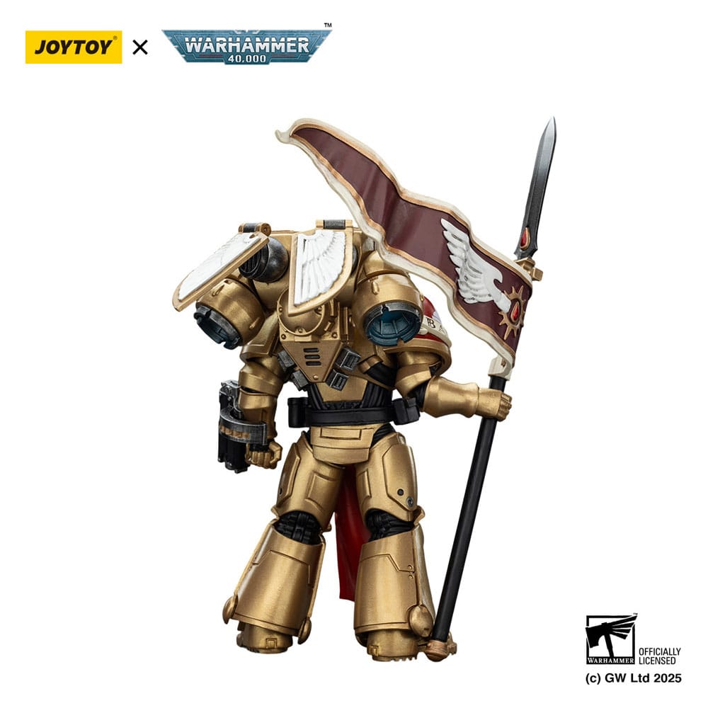 Warhammer 40,000: Combat Patrol Blood Angels Actionfigur Sanguinary Guard 3 with Angelus Boltgun and Encarmine Spear 20 cm Image 9