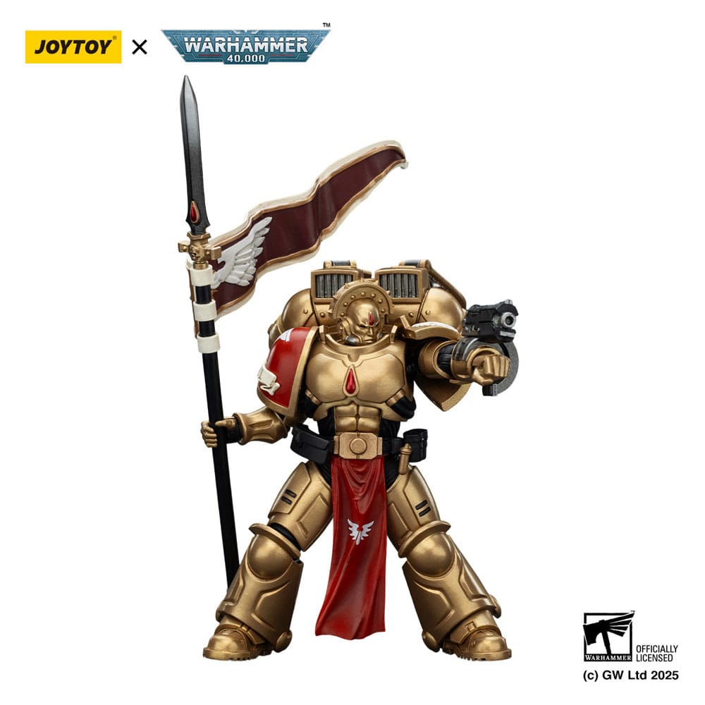 Warhammer 40,000: Combat Patrol Blood Angels Actionfigur Sanguinary Guard 3 with Angelus Boltgun and Encarmine Spear 20 cm Image 10