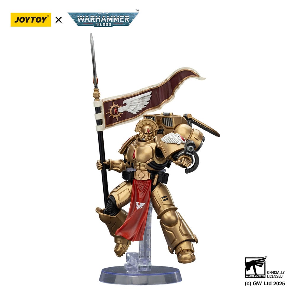 Warhammer 40,000: Combat Patrol Blood Angels Actionfigur Sanguinary Guard 3 with Angelus Boltgun and Encarmine Spear 20 cm Image 11