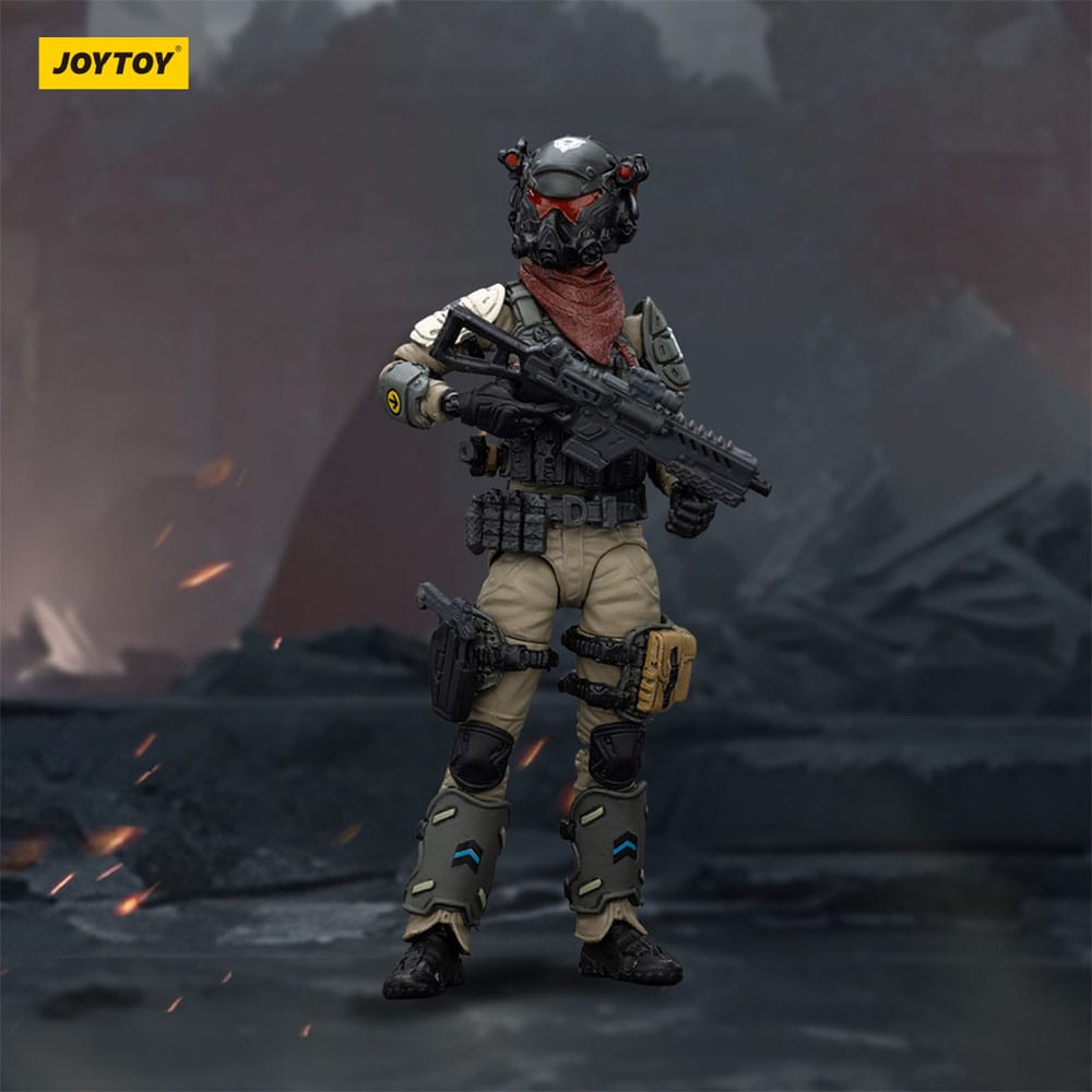 APOC Series Dark Source Actionfigur Stellar Scar Assault Team Gravelgold 11 cm Image 2
