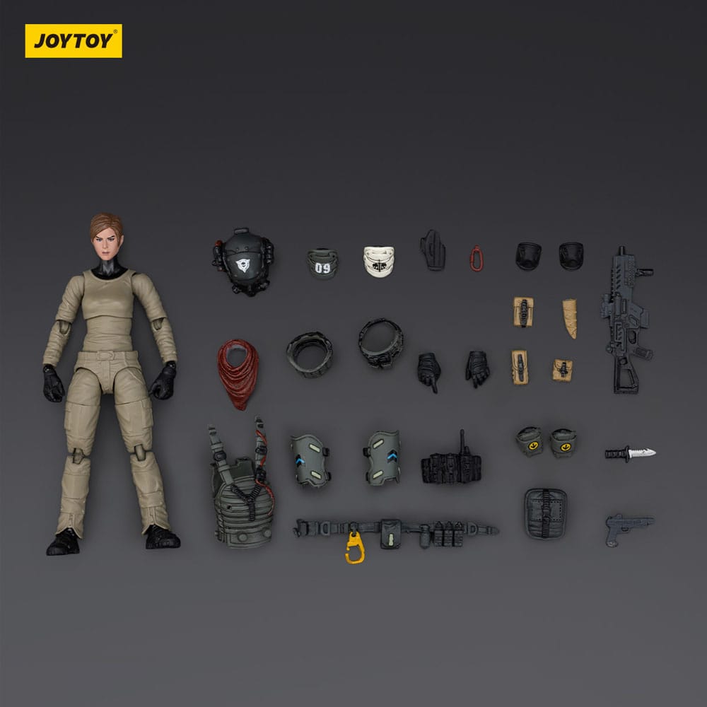 APOC Series Dark Source Actionfigur Stellar Scar Assault Team Gravelgold 11 cm Image 7