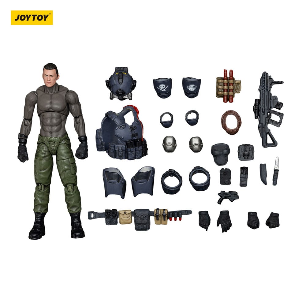 APOC Series Dark Source Actionfigur Stellar Scar Assault Team Ghostmanganese 11 cm Image 12