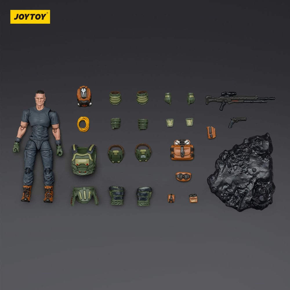 Steel Ride Corps Dark Source Actionfigur Assaulter Stephen 7 cm Image 6