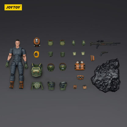 Steel Ride Corps Dark Source Actionfigur Assaulter Stephen 7 cm Image 6