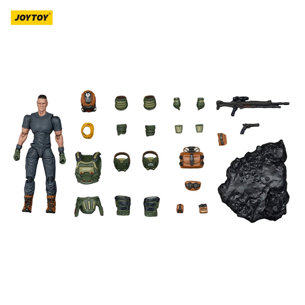 Steel Ride Corps Dark Source Actionfigur Assaulter Stephen 7 cm Image 10