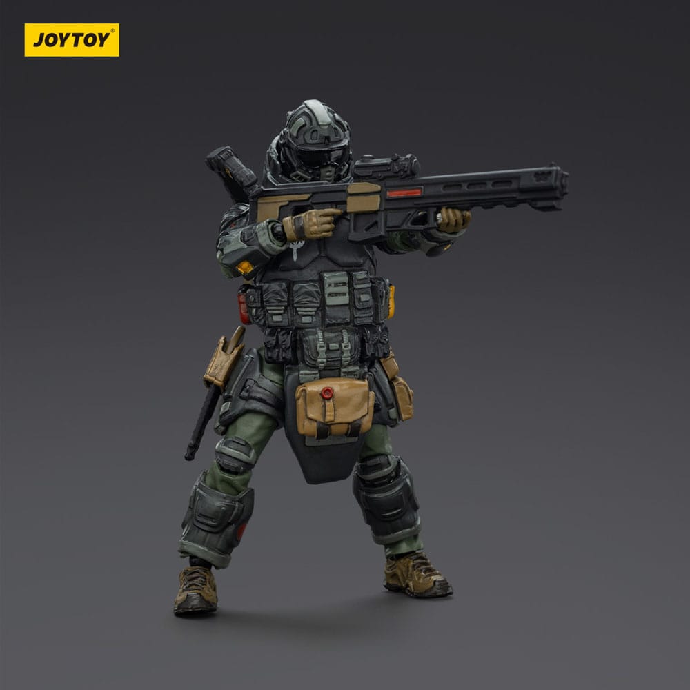 Steel Ride Corps Dark Source Actionfigur Assaulter Volok 7 cm Image 4