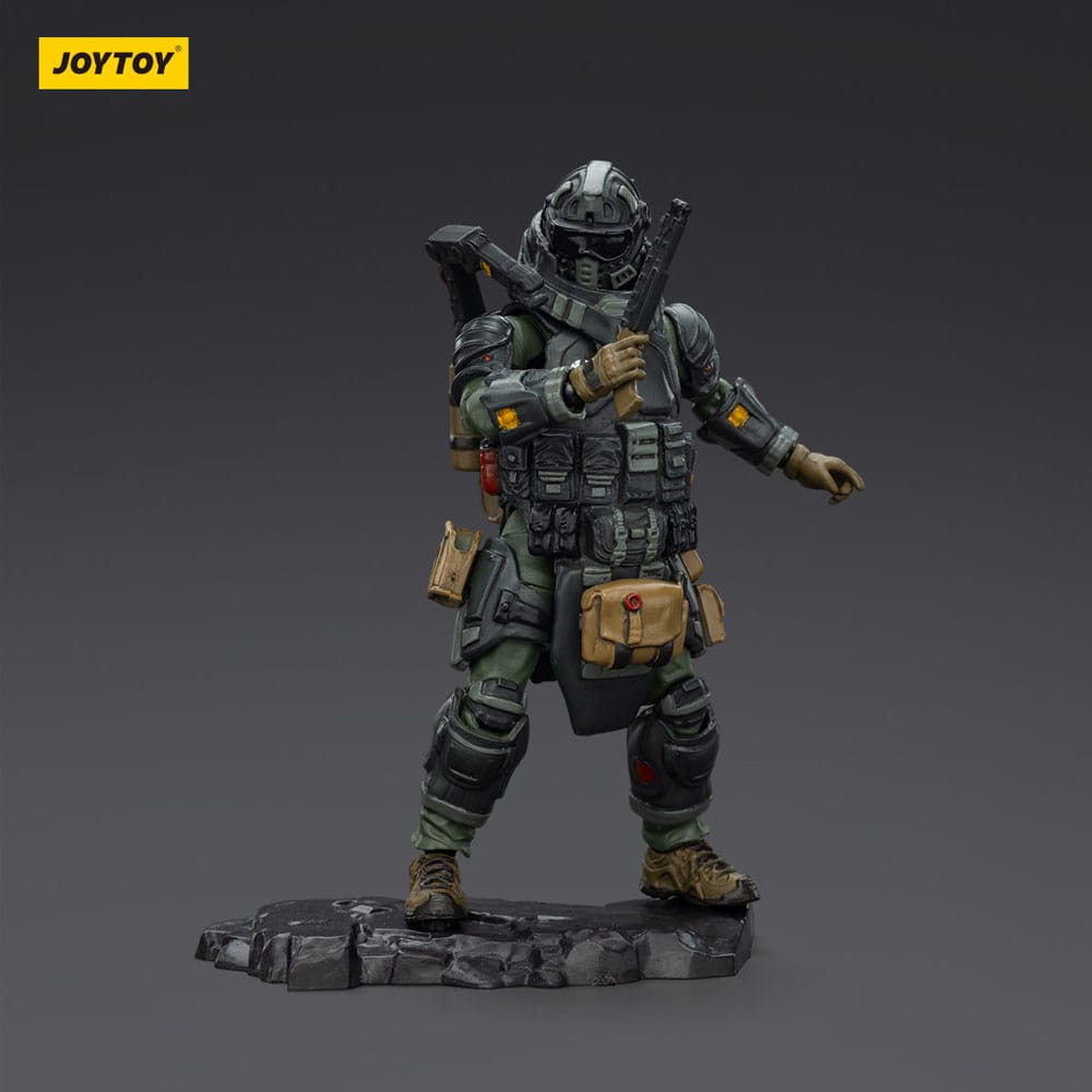 Steel Ride Corps Dark Source Actionfigur Assaulter Volok 7 cm Image 5