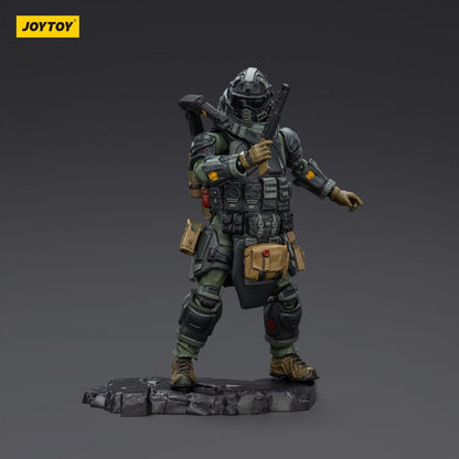 Steel Ride Corps Dark Source Actionfigur Assaulter Volok 7 cm Image 5