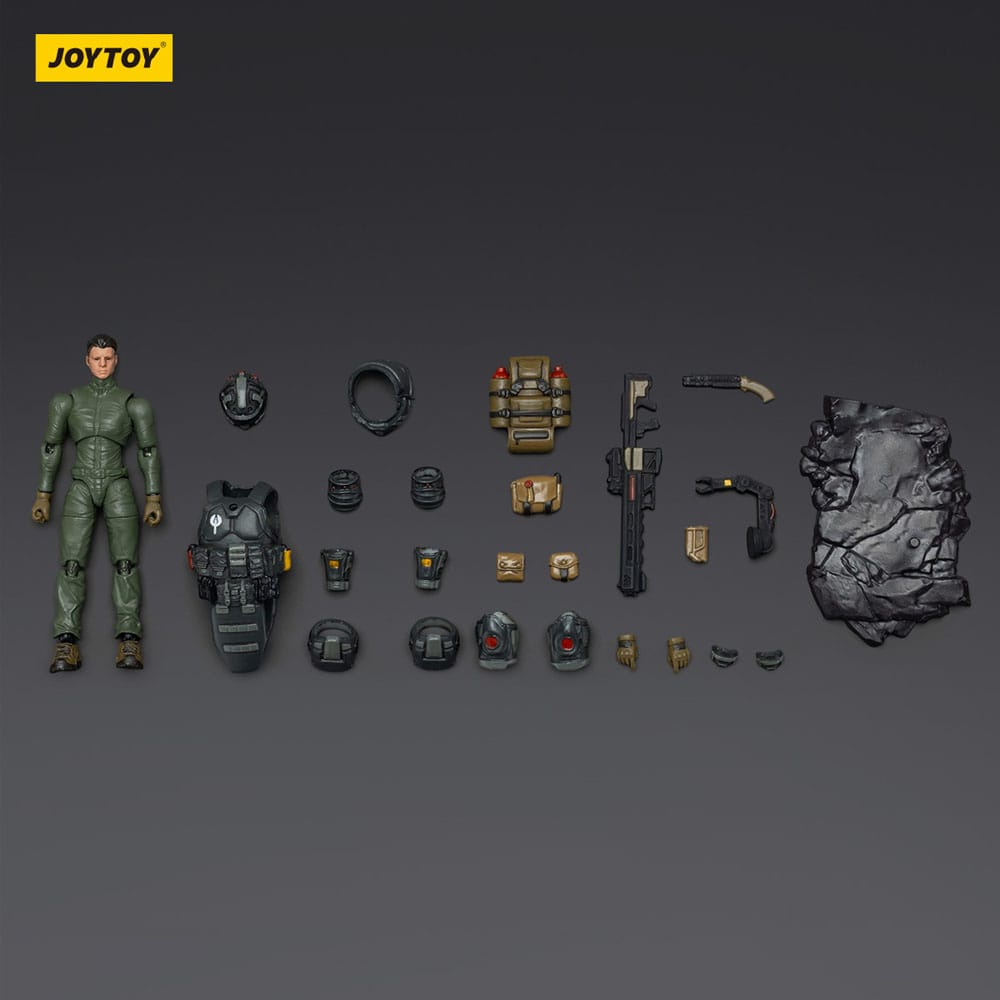 Steel Ride Corps Dark Source Actionfigur Assaulter Volok 7 cm Image 6