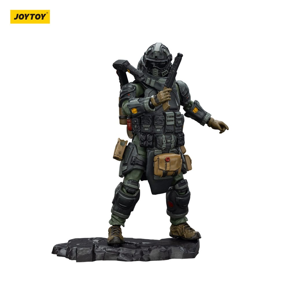 Steel Ride Corps Dark Source Actionfigur Assaulter Volok 7 cm Image 9