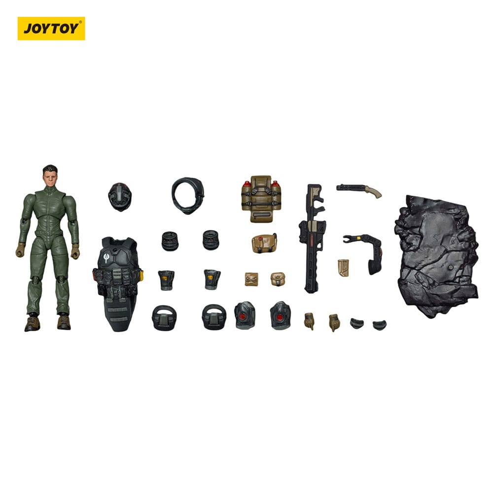Steel Ride Corps Dark Source Actionfigur Assaulter Volok 7 cm Image 10