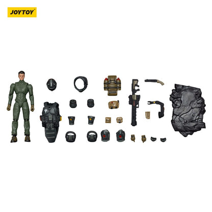 Steel Ride Corps Dark Source Actionfigur Assaulter Volok 7 cm Image 10