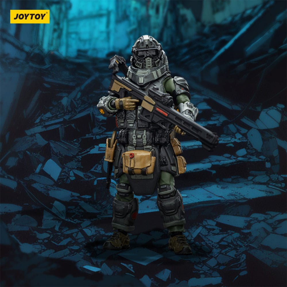 Steel Ride Corps Dark Source Actionfigur Assaulter Volok 7 cm Image 11