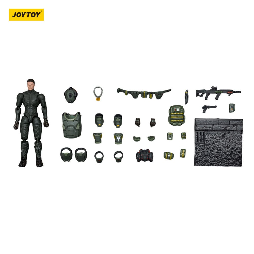 Steel Ride Corps Dark Source Actionfigur Assaulter Karl 7 cm Image 10