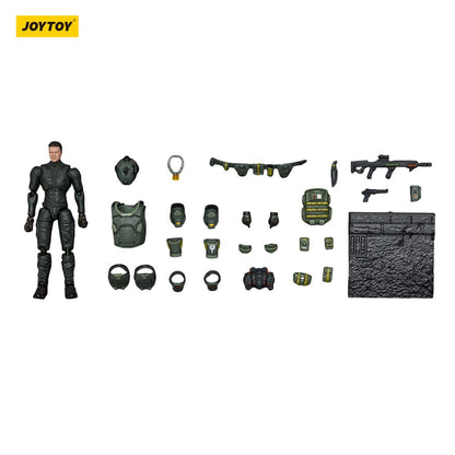 Steel Ride Corps Dark Source Actionfigur Assaulter Karl 7 cm Image 10