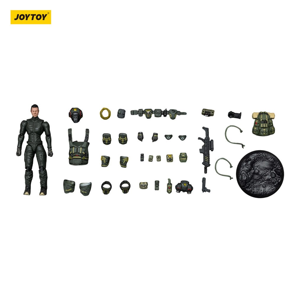 Steel Ride Corps Dark Source Actionfigur Assaulter Rhett 7 cm Image 10