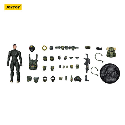 Steel Ride Corps Dark Source Actionfigur Assaulter Rhett 7 cm Image 10