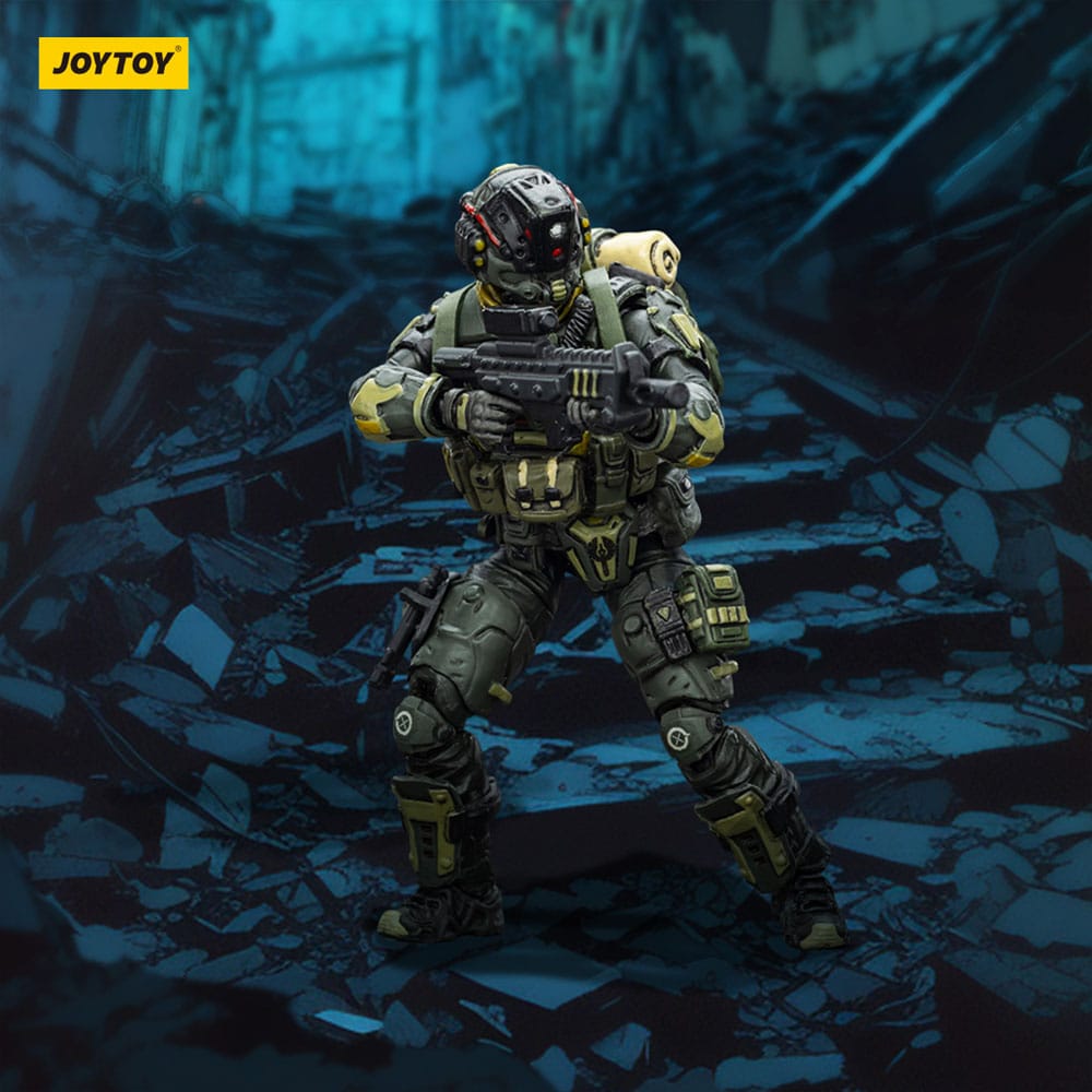 Steel Ride Corps Dark Source Actionfigur Assaulter Rhett 7 cm Image 11