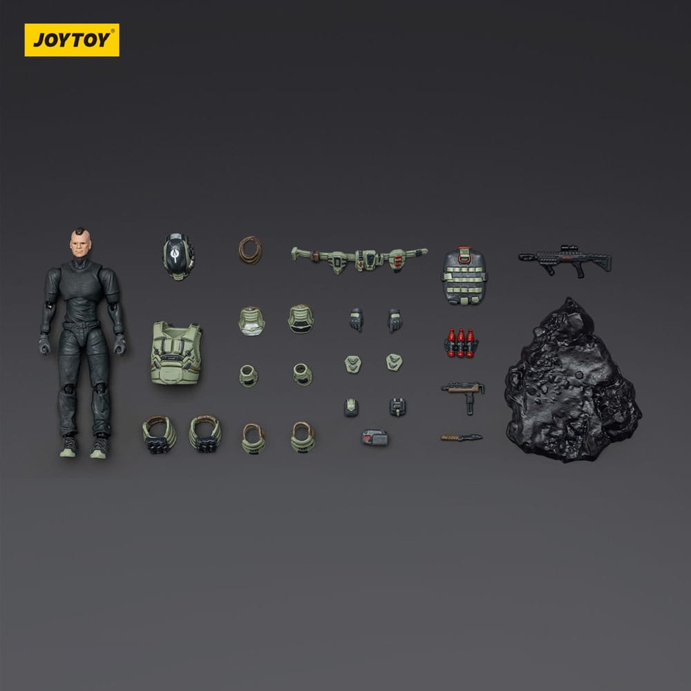 Steel Ride Corps Dark Source Actionfigur Assaulter Marco 7 cm Image 6
