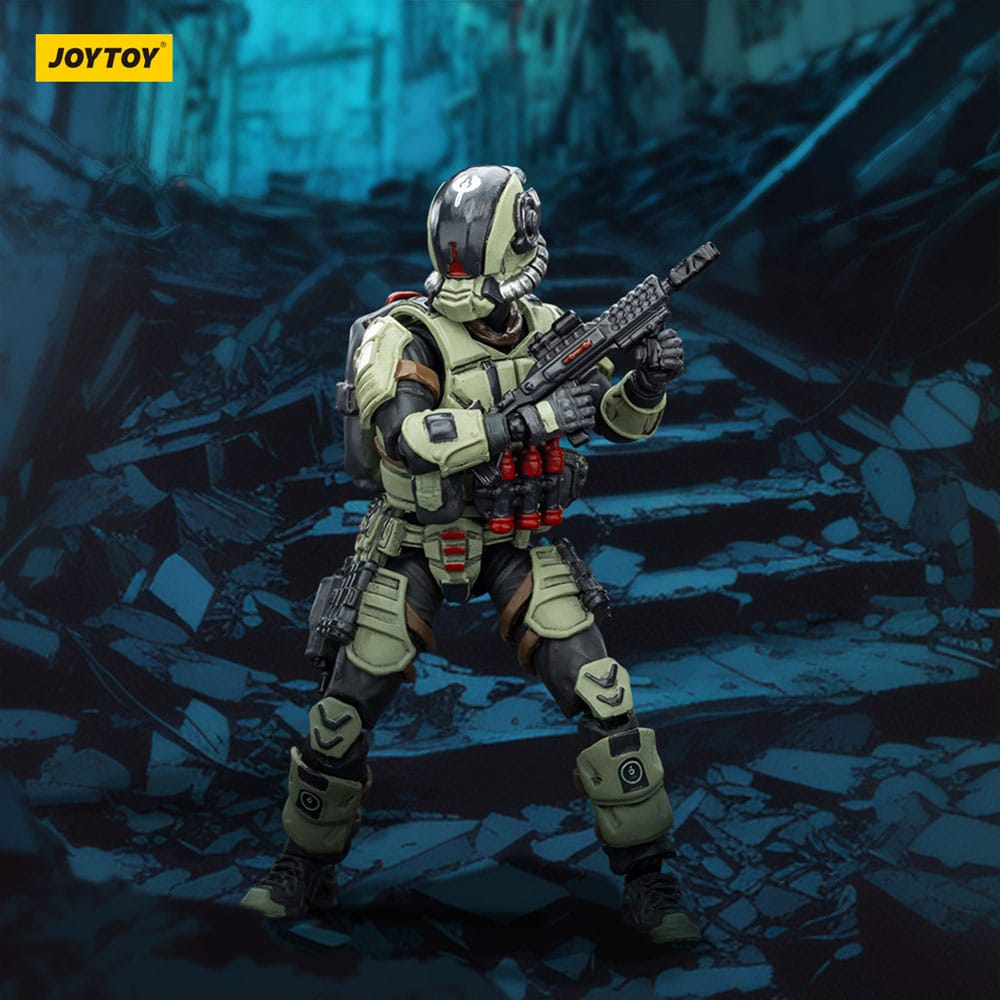 Steel Ride Corps Dark Source Actionfigur Assaulter Marco 7 cm Image 11