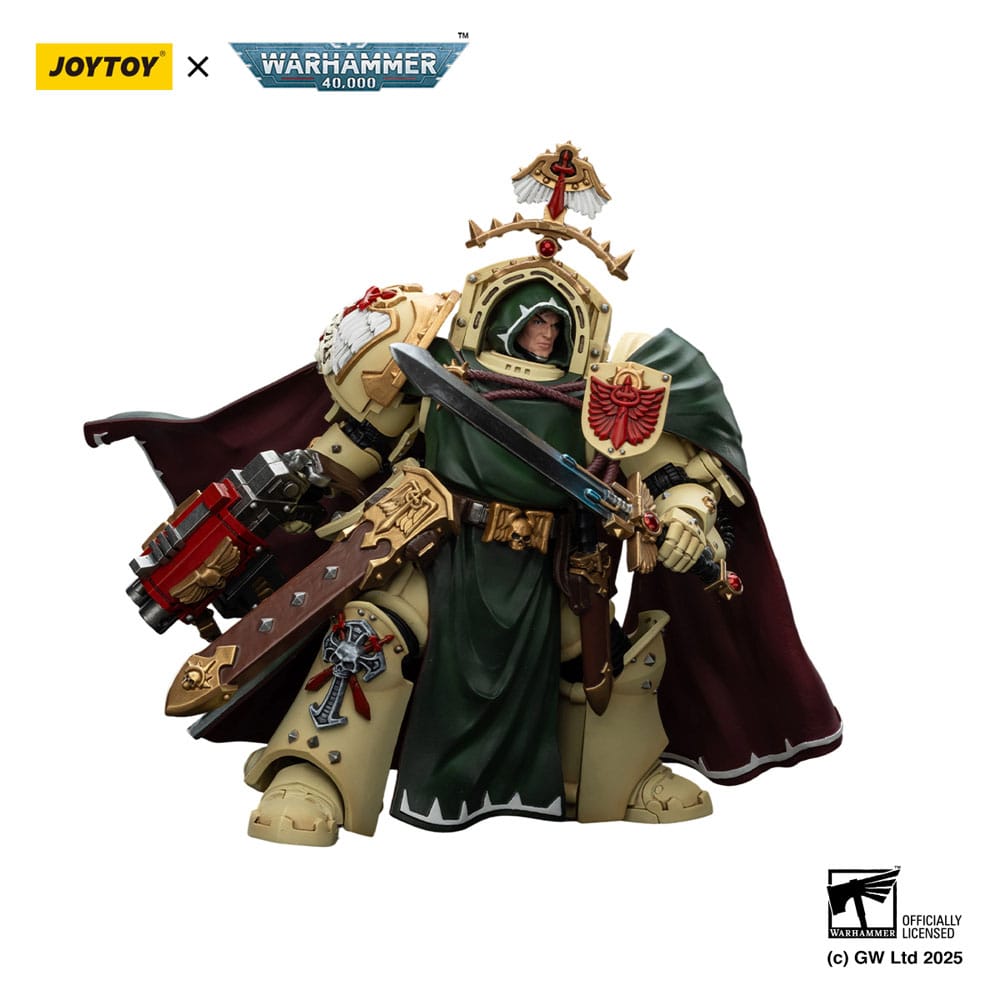 Warhammer 40,000: Dark Angels Actionfigur Belial Grand Master of The Deathwing With the Sword of Silence and Storm Bolter 14 cm Image 9