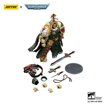 Warhammer 40,000: Dark Angels Actionfigur Belial Grand Master of The Deathwing With the Sword of Silence and Storm Bolter 14 cm Image 10