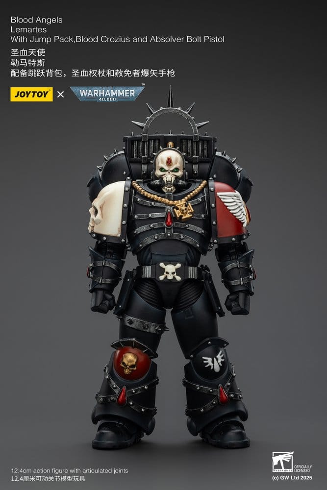Warhammer 40,000 Actionfigur Blood Angels Lemartes 12 cm Image 3