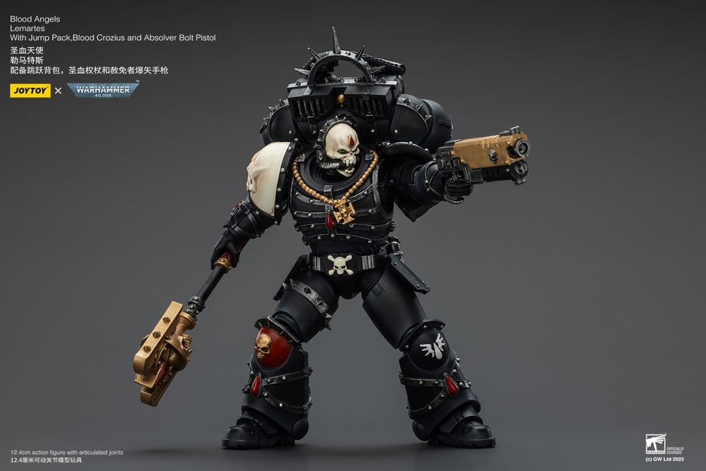 Warhammer 40,000 Actionfigur Blood Angels Lemartes 12 cm Image 6