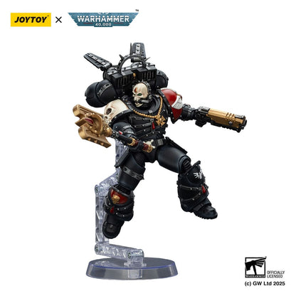 Warhammer 40,000: Combat Patrol Blood Angels Actionfigur Lemartes With Jump Pack Blood Crozius and Absolver Bolt Pistol 12 cm Image 9