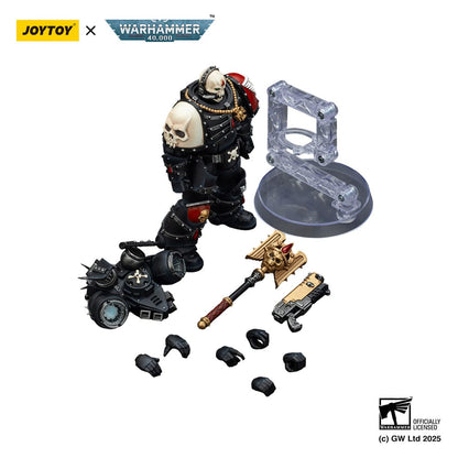 Warhammer 40,000: Combat Patrol Blood Angels Actionfigur Lemartes With Jump Pack Blood Crozius and Absolver Bolt Pistol 12 cm Image 10
