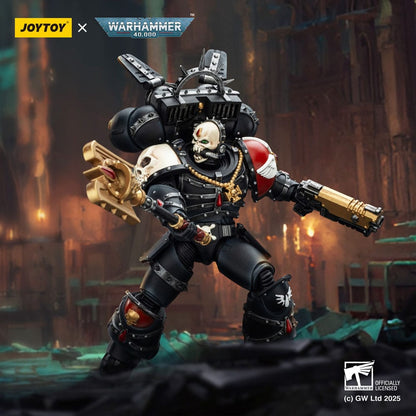 Warhammer 40,000: Combat Patrol Blood Angels Actionfigur Lemartes With Jump Pack Blood Crozius and Absolver Bolt Pistol 12 cm Image 11