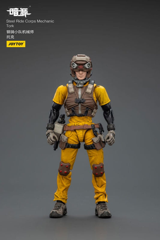 Steel Ride Corps Dark Source Actionfigur Mechanic Tork 7 cm Image 1