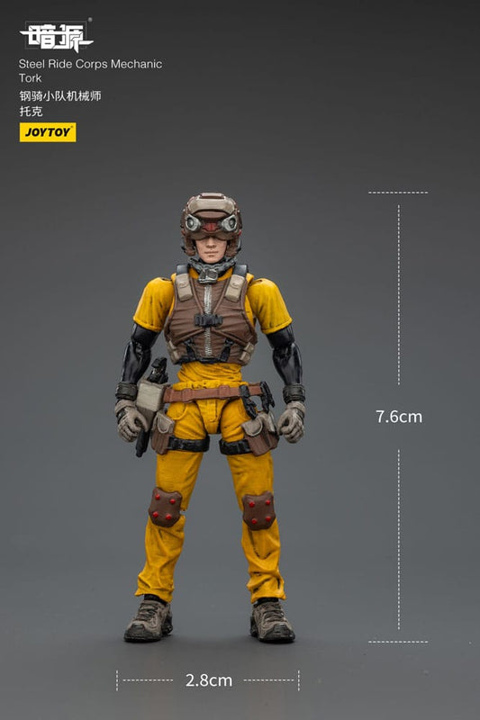 Steel Ride Corps Dark Source Actionfigur Mechanic Tork 7 cm Image 2