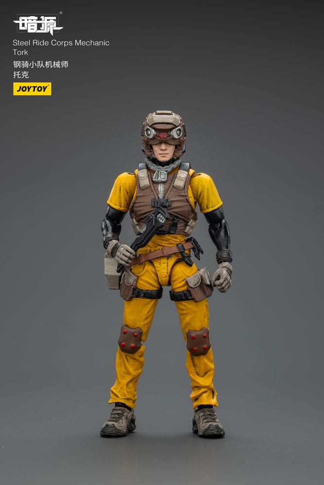 Steel Ride Corps Dark Source Actionfigur Mechanic Tork 7 cm Image 3