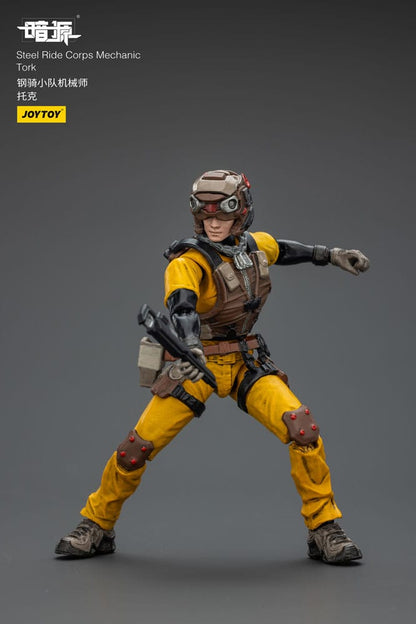 Steel Ride Corps Dark Source Actionfigur Mechanic Tork 7 cm Image 6