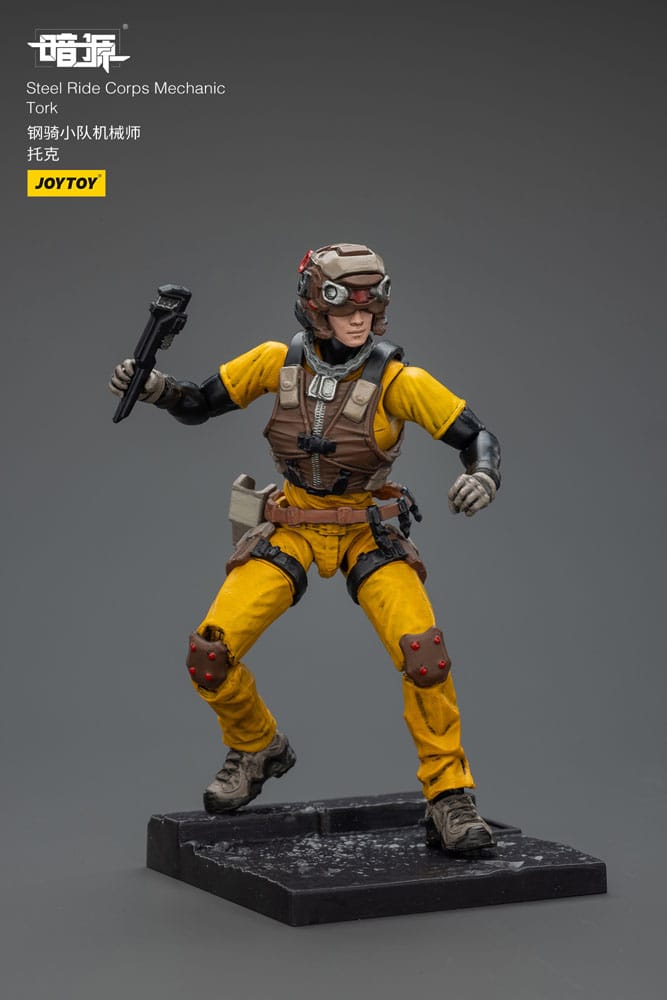 Steel Ride Corps Dark Source Actionfigur Mechanic Tork 7 cm Image 9