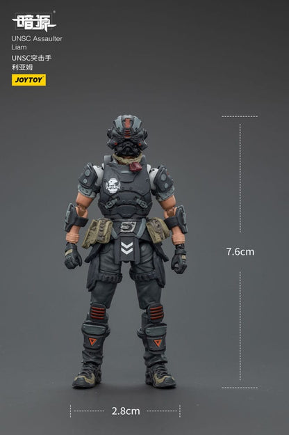 UNSC Dark Source Actionfigur Assaulter Liam 7 cm Image 2