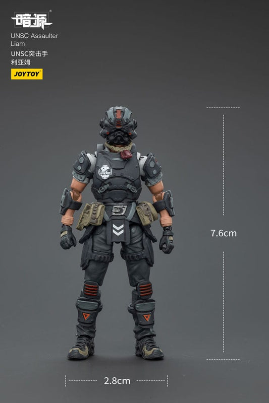 UNSC Dark Source Actionfigur Assaulter Liam 7 cm Image 2
